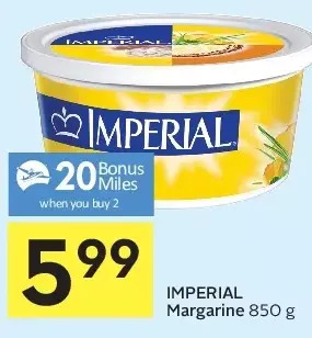Foodland Imperial margarine offer