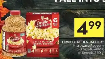Foodland Orville redenbacher microwave popcorn or kernels offer