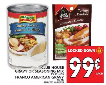 Food Basics Club house gravy or seasoning mix | franco american gravy offer