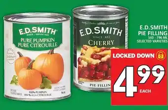 Food Basics E.d. smith pie fillings offer