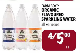 Farm Boy Farm boy organic flavoured sparkling water offer