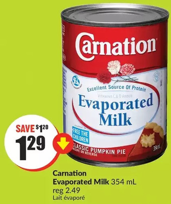 FreshCo Carnation evaporated milk offer