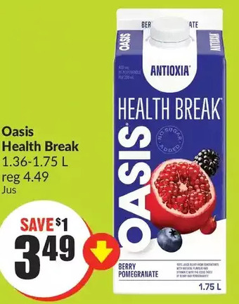 FreshCo Oasis health break offer