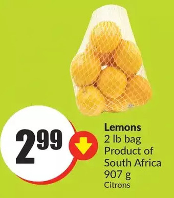 FreshCo Lemons offer