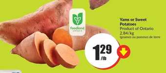 FreshCo Yams or sweet potatoes offer