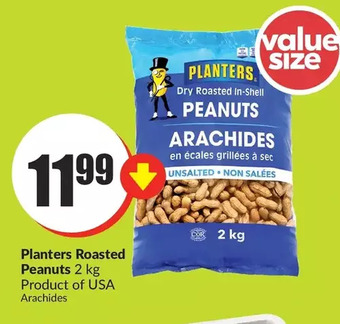 FreshCo Planters roasted peanuts offer