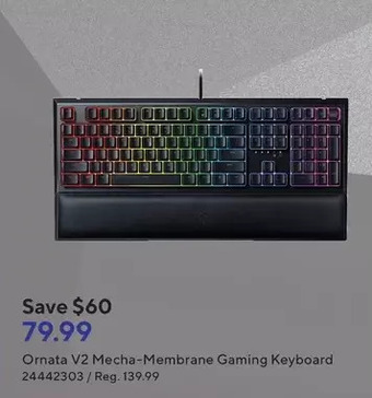 Staples Ornata v2 mecha-membrane gaming keyboard offer