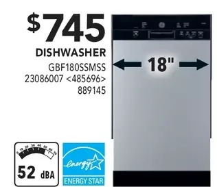 Lowe's Ge appliances dishwasher offer