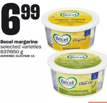 Independent Grocer Becel margarine offer