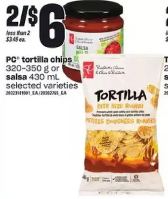 Independent Grocer Pc tortilla chips or salsa offer