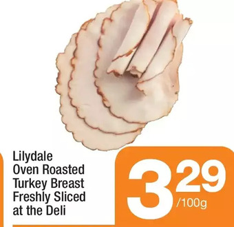 Highland Farms Lilydale oven roasted turkey breast offer