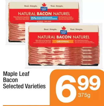 Highland Farms Maple leaf bacon offer