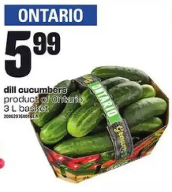 Loblaws Dill cucumbers offer