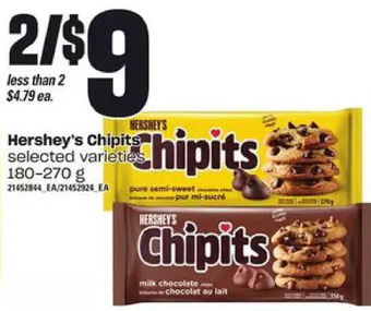 Loblaws Hershey's chipits offer