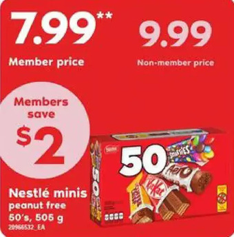 Loblaws Nestlé minis offer