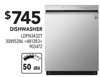 RONA Dishwasher offer