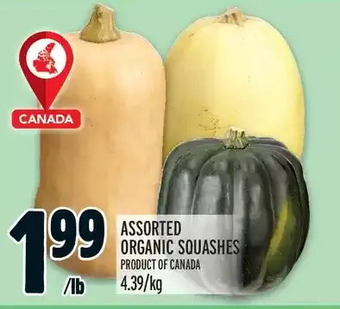 Metro Organic squashes offer
