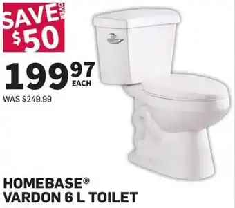 Co-op Homebase Vardon 6 L Toilet offer