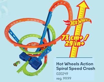 Toys R us Hot wheels action spiral speed crash offer