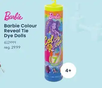 Toys R us Barbie colour reveal tie dye dolls offer