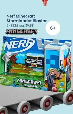 Toys R us Nerf minecraft stormlander blaster offer