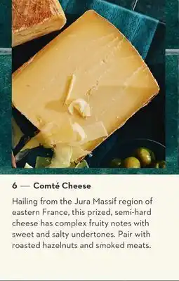 Longo's 6-comté cheese offer