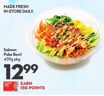 Longo's Salmon poke bowl offer