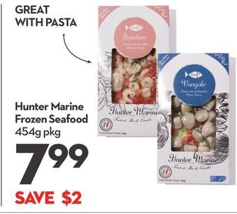 Longo's Hunter marine frozen seafood offer