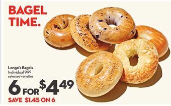 Longo's Longo's bagels offer
