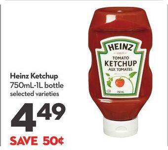 Longo's Heinz ketchup offer