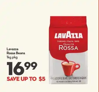 Longo's Lavazza rossa beans offer