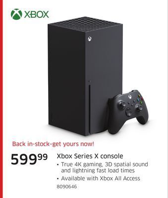 The Source Xbox series x console offer