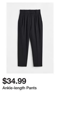 H&M Ankle-length pants offer