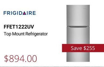 Canadian Appliance Source Frigidaire top mount refrigerator offer