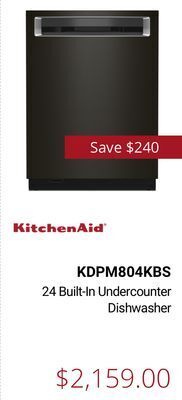 Canadian Appliance Source Kitchenaid 24 built-in undercounter dishwasher offer