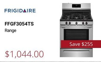 Canadian Appliance Source Frigidaire range offer