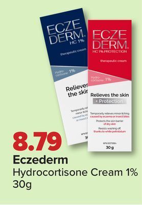 PharmaChoice Eczederm hydrocortisone cream 1% offer