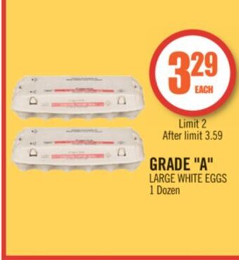 Shoppers Drug Mart Grade "a" large white eggs offer