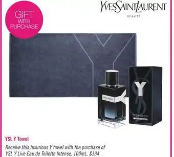 Shoppers Drug Mart Ysl y live eau de toilette intense offer