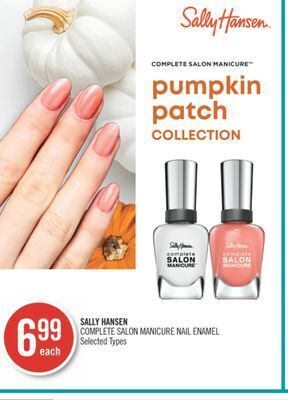 Shoppers Drug Mart Sally hansen complete salon manicure nail enamel offer