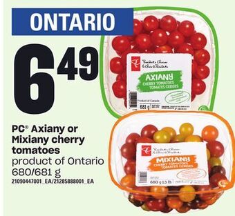 Independent City Market Pc® axiany or mixiany cherry tomatoes, 680/681 g offer