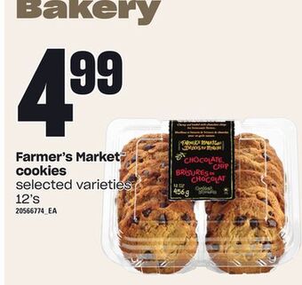 Independent City Market Farmer's market™ cookies, 12' s offer