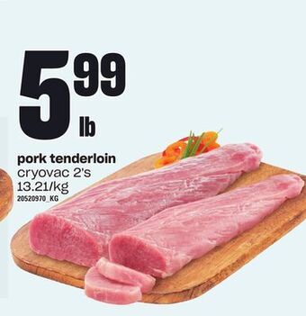 Independent City Market Pork tenderloin, 2's offer