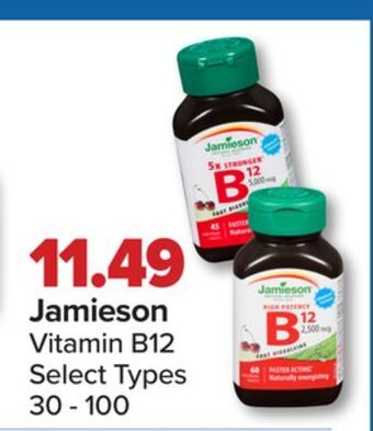 PharmaChoice Jamieson vitamin b12 offer