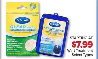 PharmaChoice Dr. scholl's wart treatment offer