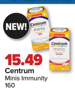 PharmaChoice Centrum minis immunity offer
