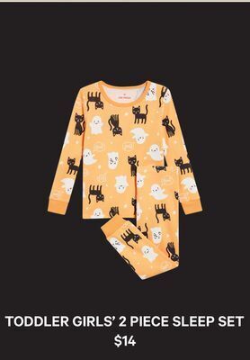 Joe Fresh Toddler girls' 2 piece sleep set offer