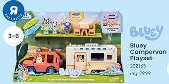 Toys R us Bluey campervan playset offer