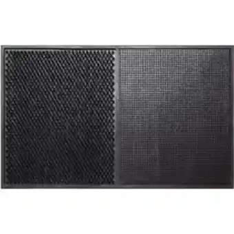 Lowe's Korhani studio glamis 18-in x 30-in rubber door mat offer