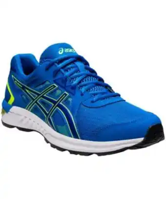 Mark's Men's gel-sileo running shoes - blue/yellow offer